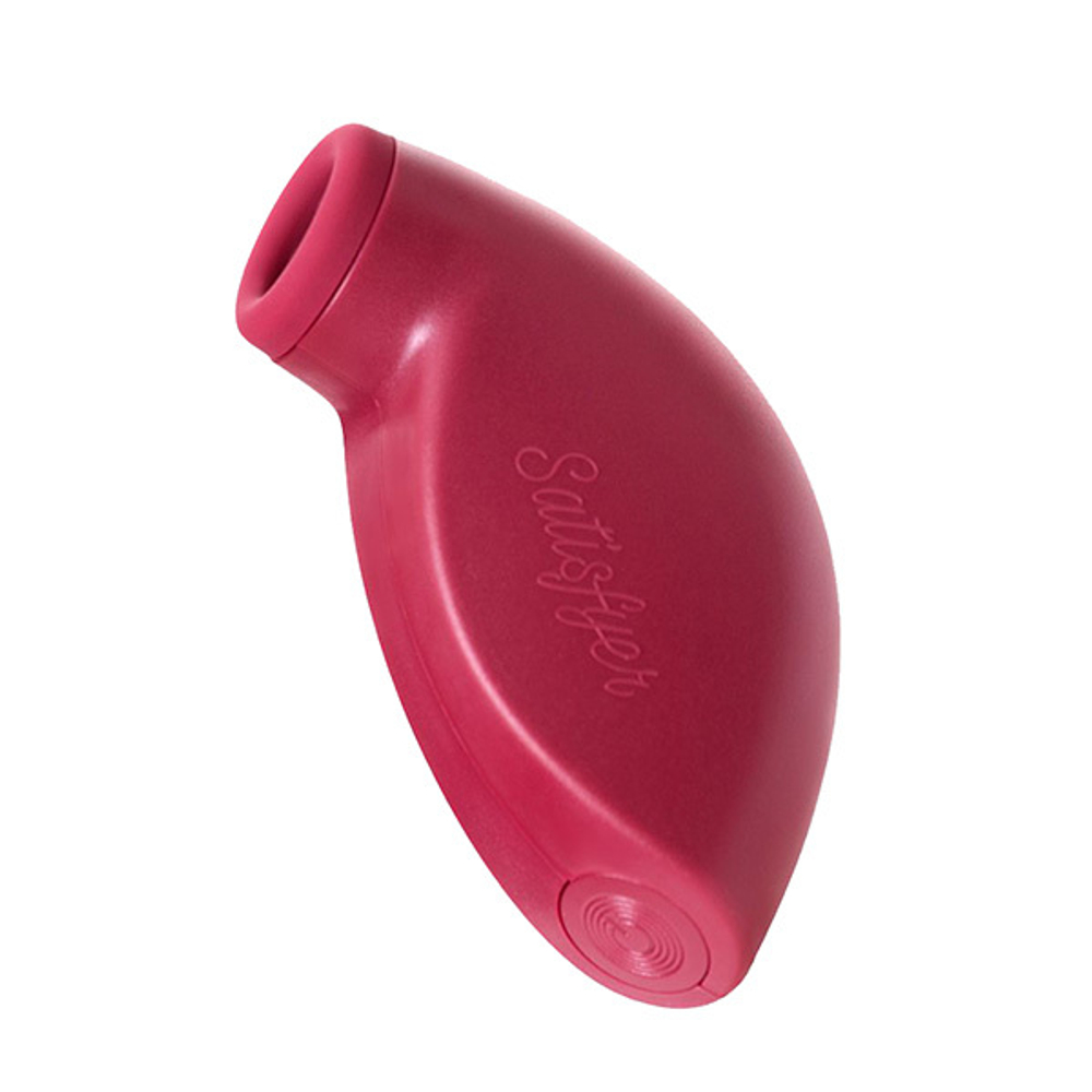 Красный вакуум-волновой бесконтактный стимулятор клитора Satisfyer One Night Stand