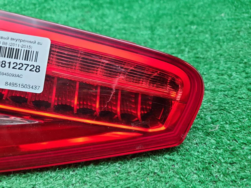 Фонарь левый внутренний Audi A4 B8 (2011-2015)