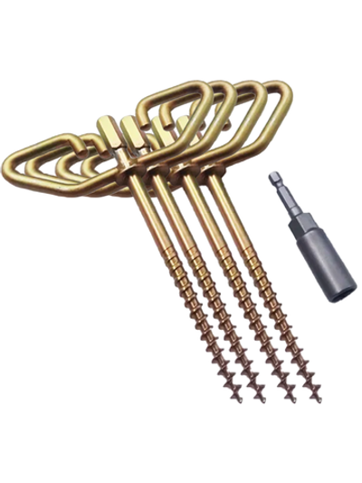 Ввертыши под шурик 4шт