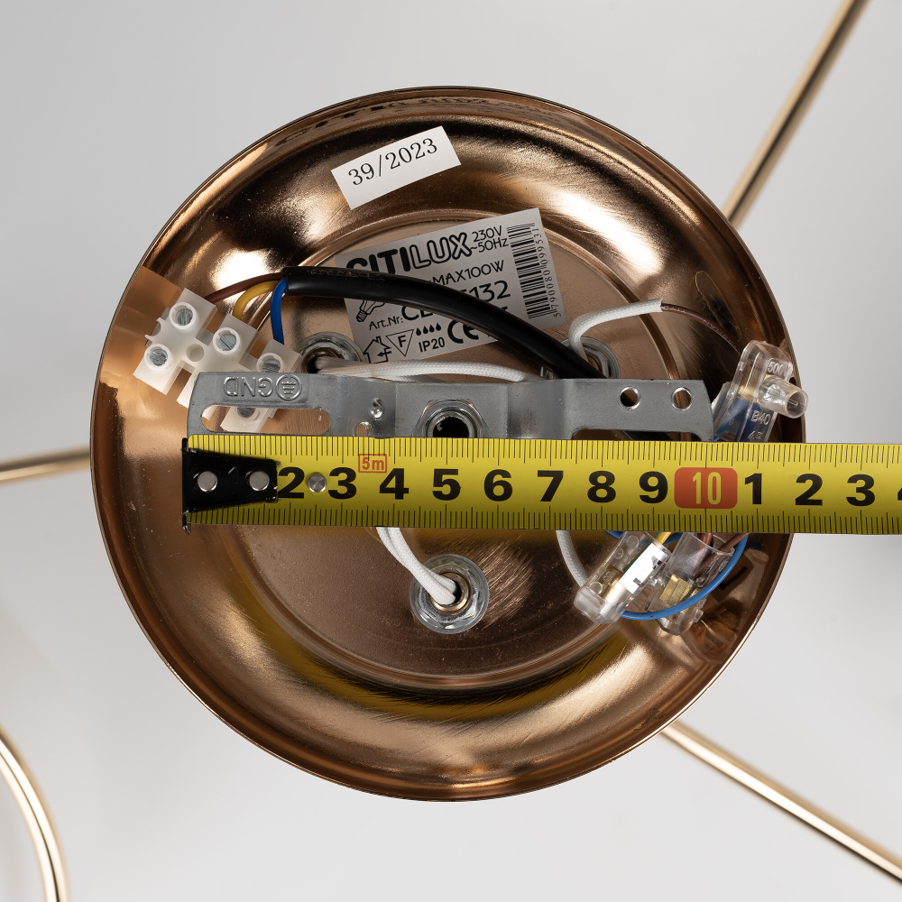 Citilux Лайма CL155132 Люстра потолочная Золото