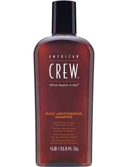 Шампунь для волос American Crew, Daily moisturizing shampoo for all types of hair, 1000мл