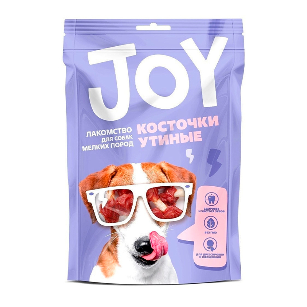 Косточки утиные для мини-собак 60 г Джой