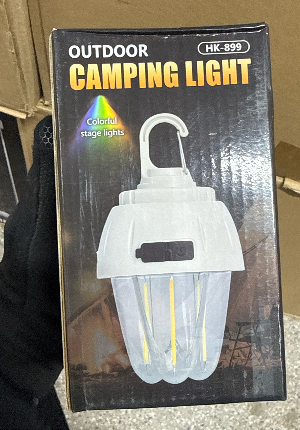 лампа кемпинговая HK-899
