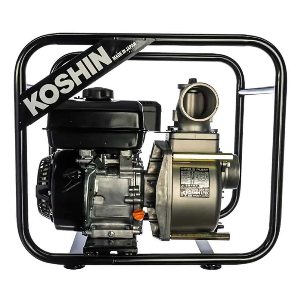 Koshin STV-80 X мотопомпа бензиновая 4.2 л.с, 900 л/мин, диаметр 80 мм, STV-80X