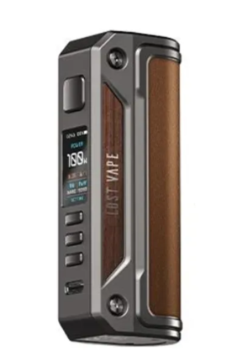 Боксмод Lost Vape Thelema Solo 100W Mod - Gunmetal Ochre Brown
