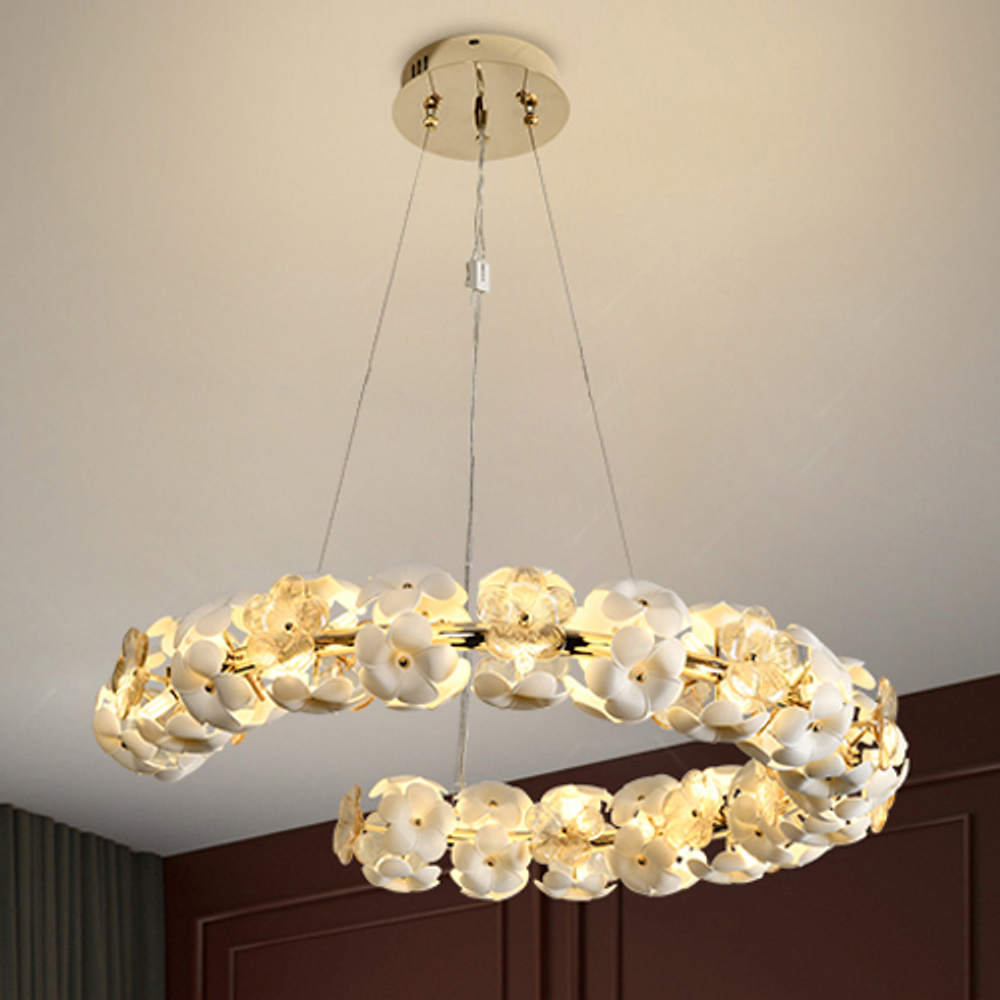 Люстра Cloyd SHAMBALA C36 / Ø80 см - золото (арт.10823)