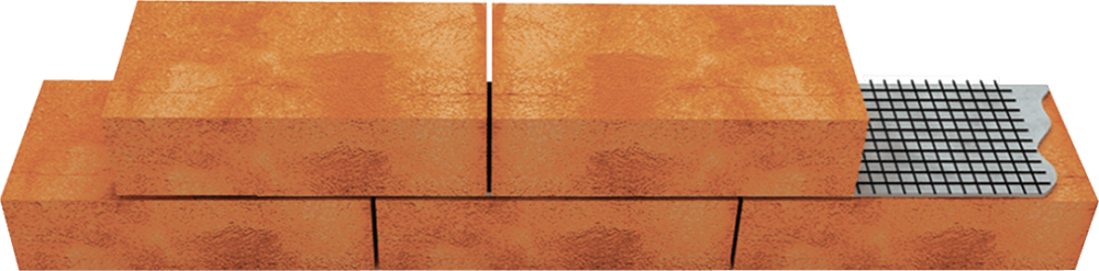 Базальтовая сетка СБНПс Гридекс Универсал 50кН/м (25х25)-50см (50м)