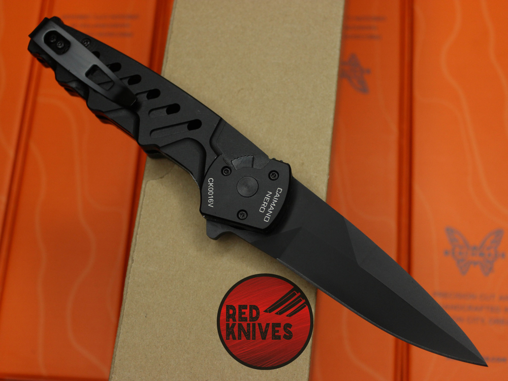 Нож Extrema Ratio Caimano Nero AUTO - черный