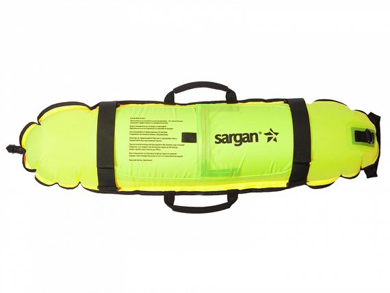 Буй Sargan Гладыш маркерно-трансп. с грузовым карманом желтый