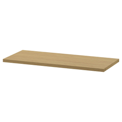 IKEA LÅDMAKARE  (ИКЕА ЛÅДМАКАРЕ)  -  Полка, имит. дуб, 76x34 см