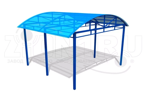 Навес для тренажеров 4800х4200х3100