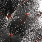 Ёлка «Звездная пыль» 90 см, леска темный иней (50 веток)