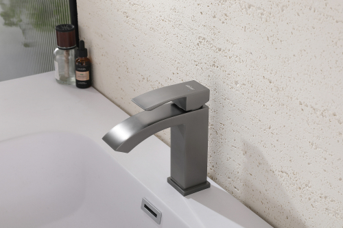 Смеситель ABBER Wasserfall AF8610NG для раковины, никель