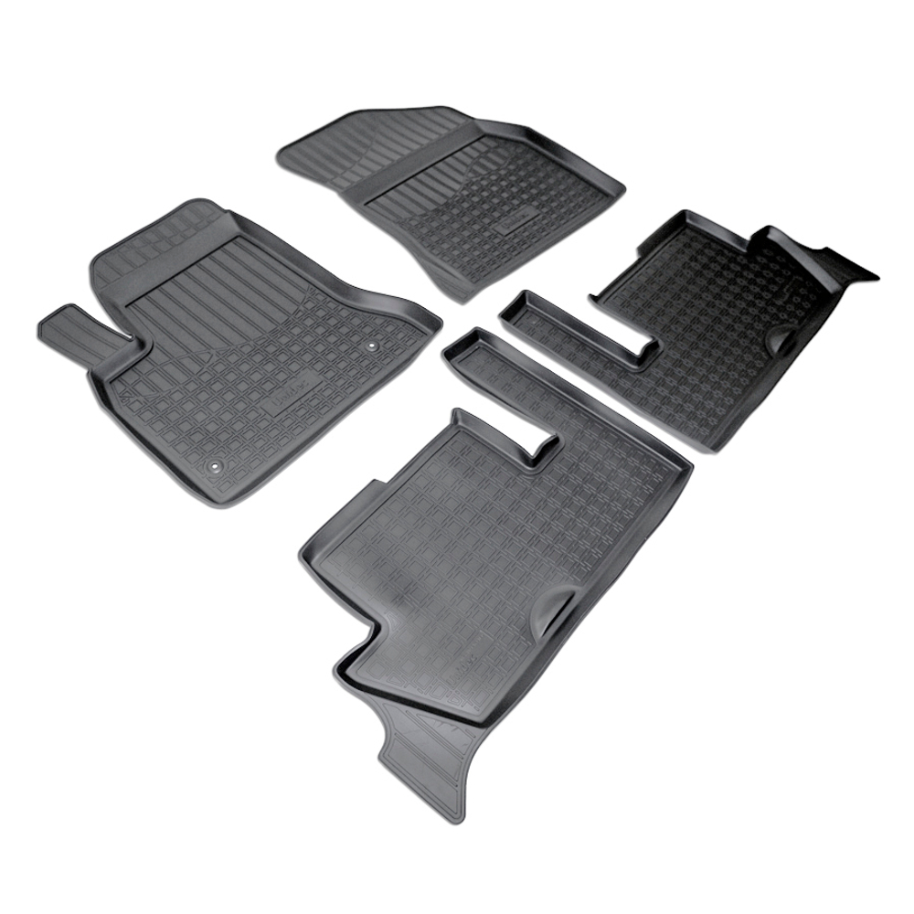 Ковры в салон Norplast/Unidec для Citroen C4 Picasso в кузове U (2007-), Черный, арт.NPA11-C14-180