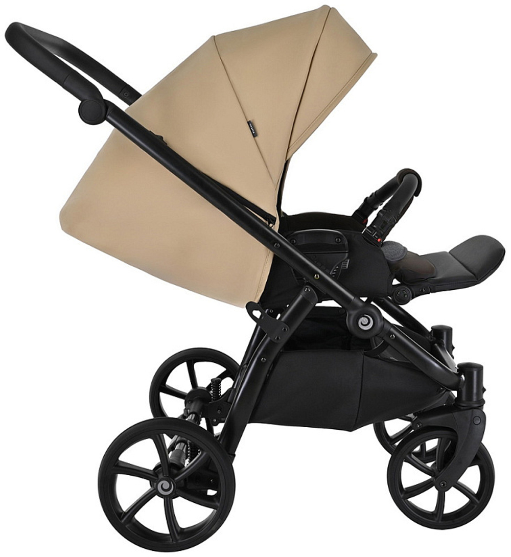 Детская коляска Tutis Nanni 7 Кожа 3 в 1 1533167 Caramel