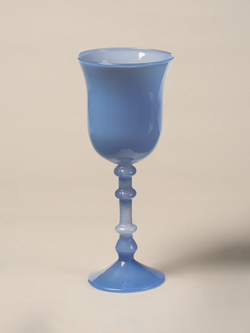 Бокал голубой Marmi