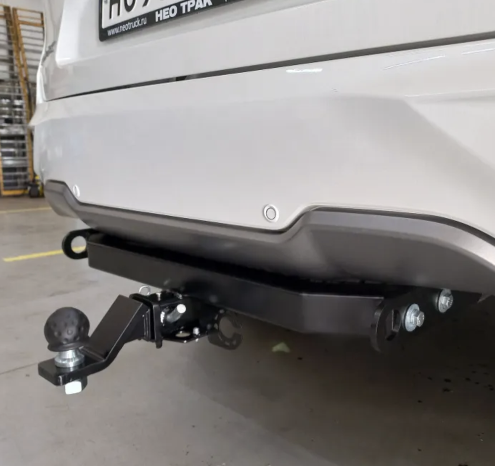 Фаркоп с унив. электрикой Смарт на Isuzu MU-X II 2022- Бизон FA 0330-E