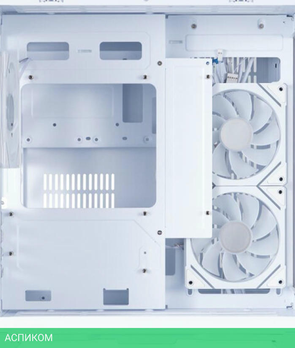 Корпус 1stPlayer MV5-TP без БП White (MV5-TP-WH-2FB7R-W-1FB7-W)