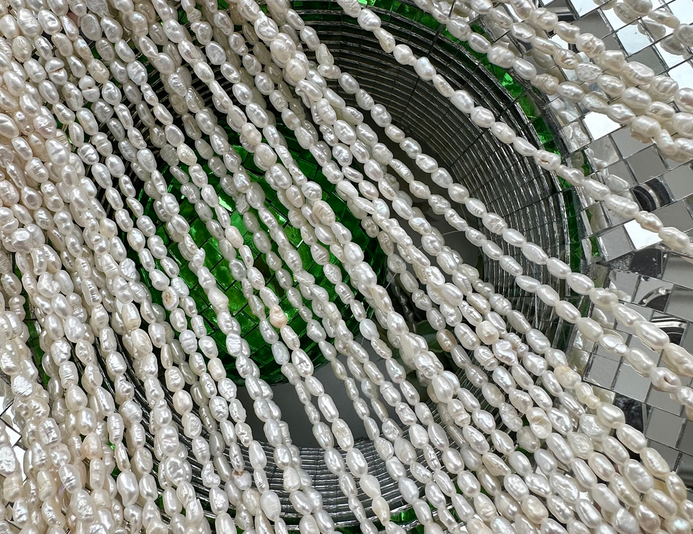 Жемчуг барочный 3-3,2мм, 2А