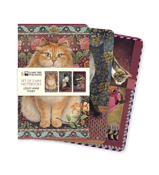 Bloknot \ Блокнот\ Notebook  Lesley Anne Ivory Set of 3 Mini Notebooks