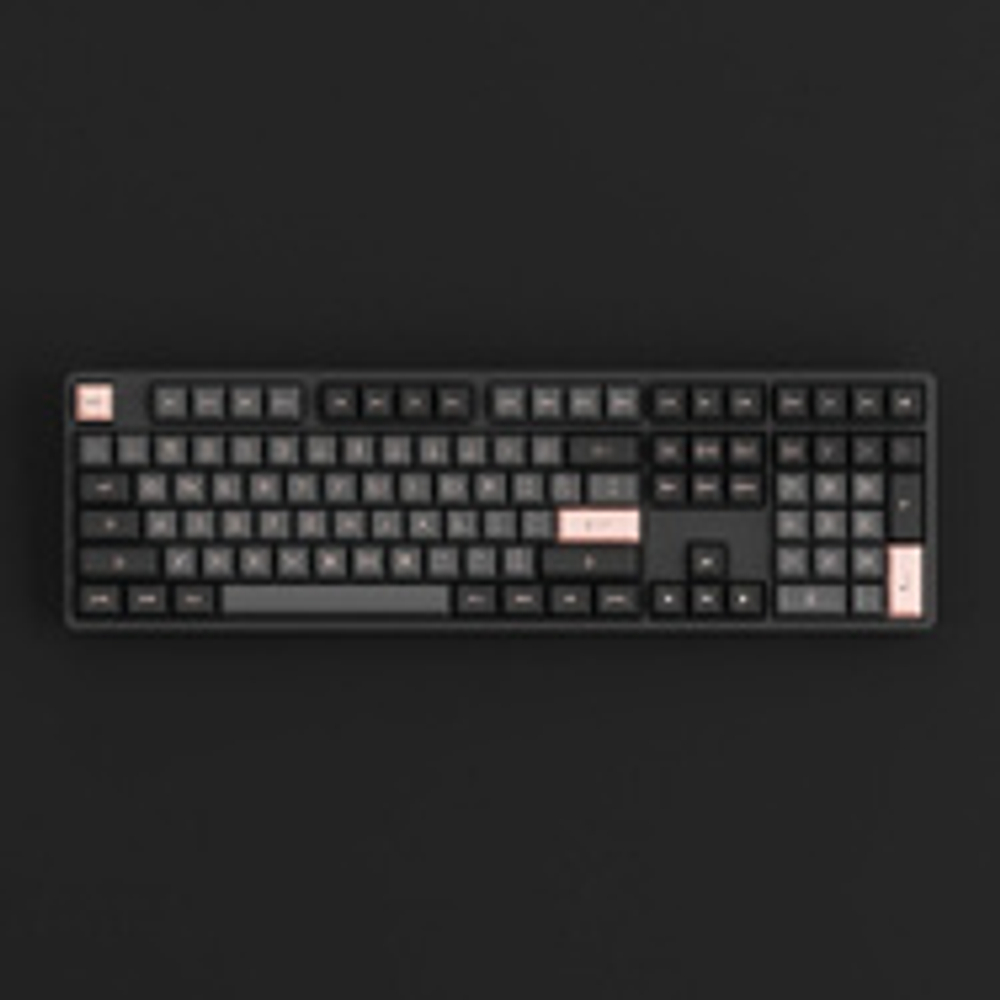 AKKO 5108S-Black&Pink USB Cable RGB Hot V3 Cream Yellow  switches,ASA profile keycap