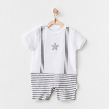 Песочник для мальчика AndyWawa серия Gentleman boys белый/серый