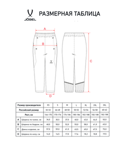 Брюки тренировочные с карманами JÖGEL PREMIER PerFormDRY 3/4 Training Pants, темно-синий