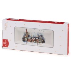 БЛЮДО СЕРВИРОВОЧНОЕ AGNESS "С НОВЫМ ГОДОМ!" 28*12*3 СМ