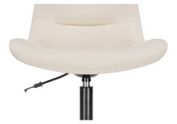 Компьютерное кресло Орди молочное / белое