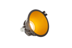 DK3026-BG Встраиваемый светильник, IP 20, 10 Вт, GU5.3, LED, черный/золотой, пластик