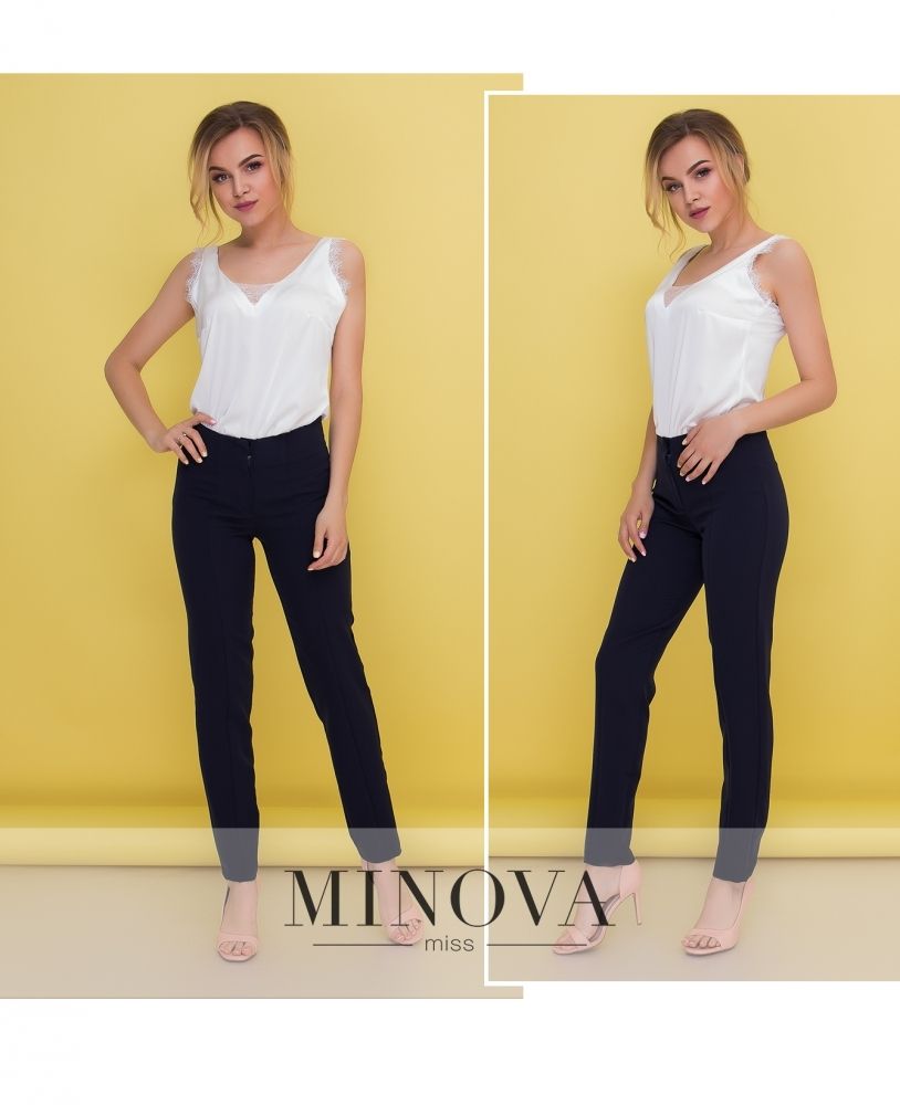 Брюки 1089-синий Minova