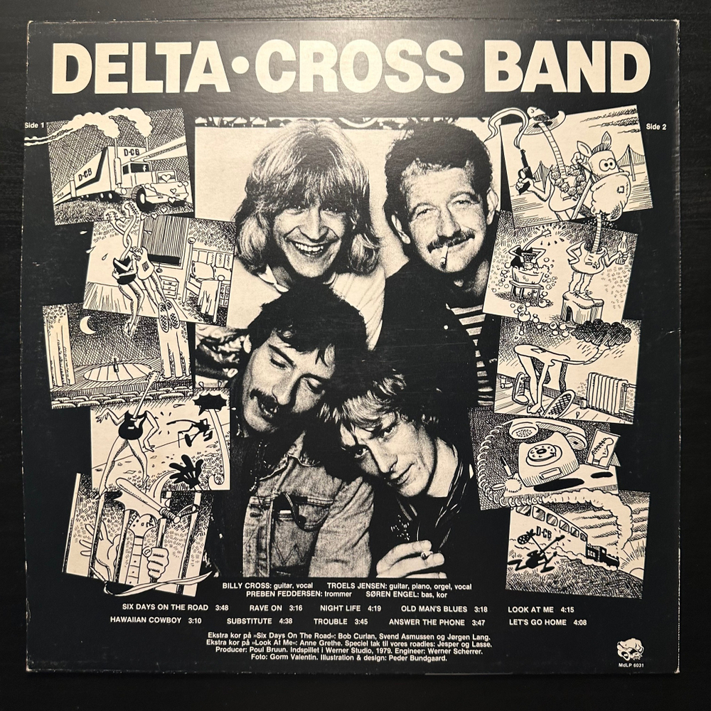 Delta • Cross Band - Rave On (Дания 1980г.)
