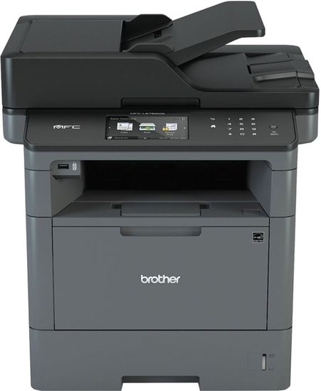 МФУ лазерное Brother MFC-L5750DW "4 в 1", А4, 40 стр./мин, 50000 стр./месяц, дуплекс, ДАПД, Wi-Fi, сетевая карта, MFCL5750DWR1