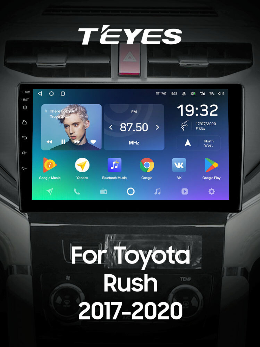 Teyes SPRO Plus 9" для Toyota Rush  2017-2020