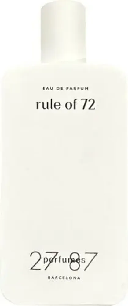 2787 Perfumes rule of 72 Eau de Parfum 87 ml