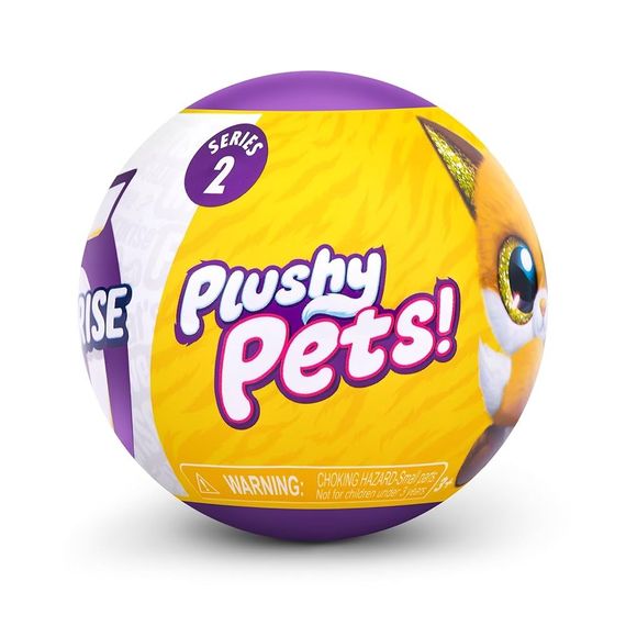 5 Surprise Plushy Pets Series 2 Mystery Pack