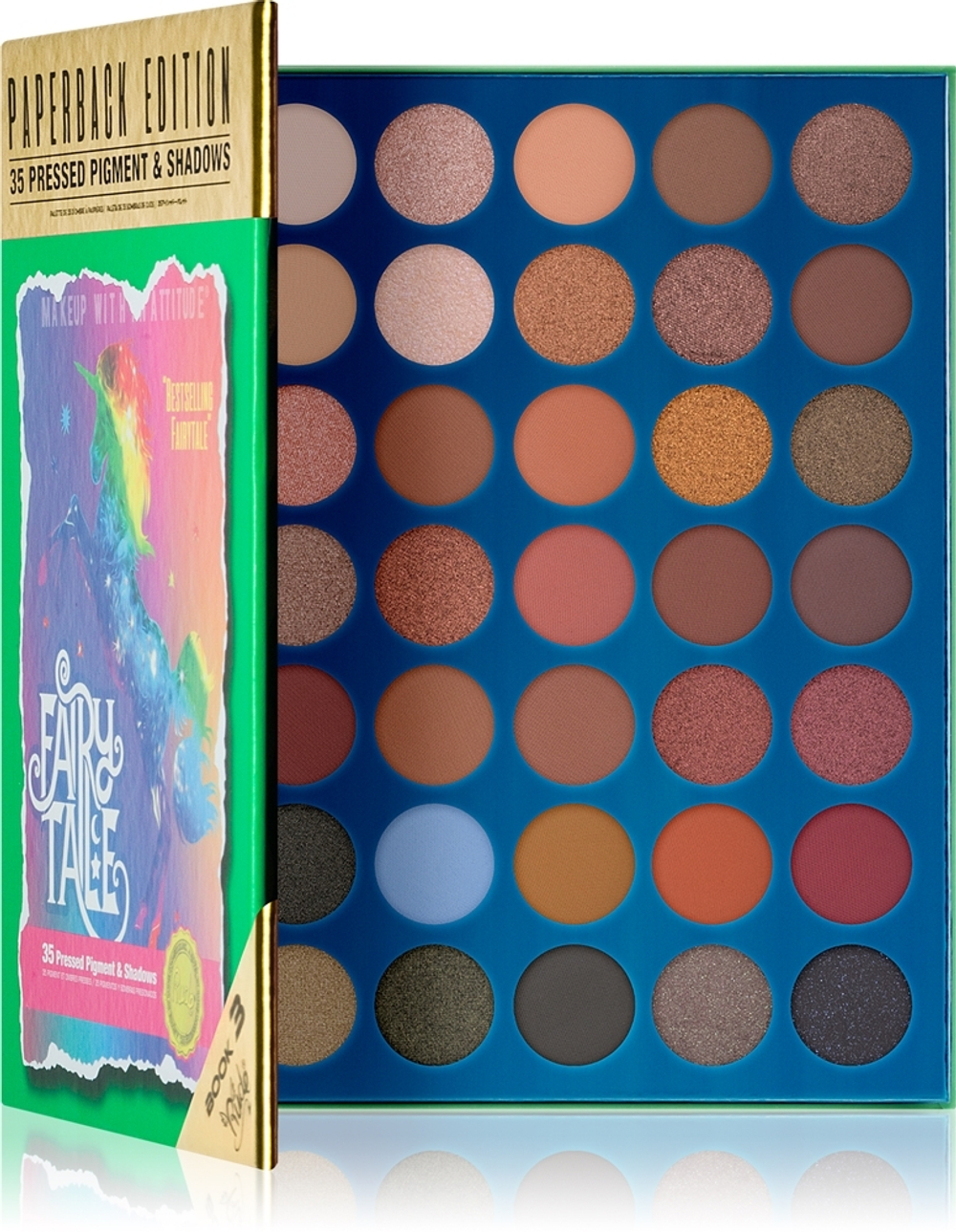 Rude Cosmetics Fairy Tale - палитра теней для век, 21 g