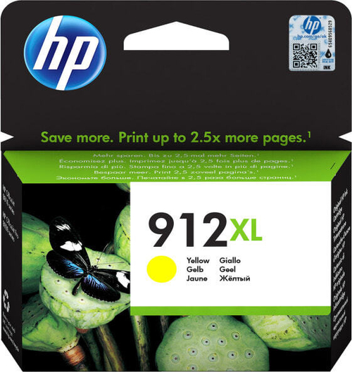HP 912 Подлинный Желтый 1 шт 3YL83AE