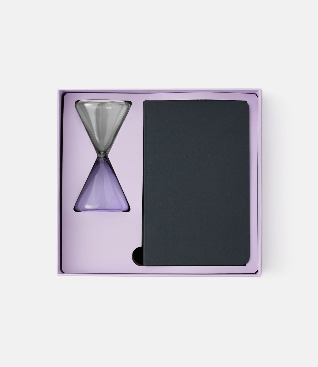 Walden Notebook & 20 Minute Hourglass Set — блокнот и песочные часы