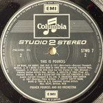 Franck Pourcel And His Orchestra ‎– This Is Pourcel (Англия 1972г.) Promo