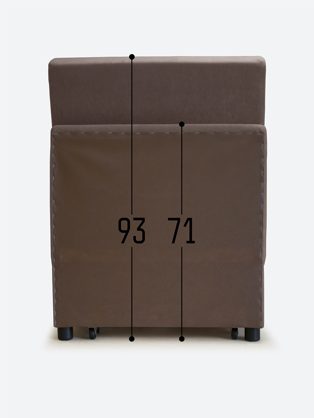 Кресло-кровать "Экономик" 70 см