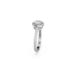 CONSTELLA:RING RND PV L WHITE/RHS 55