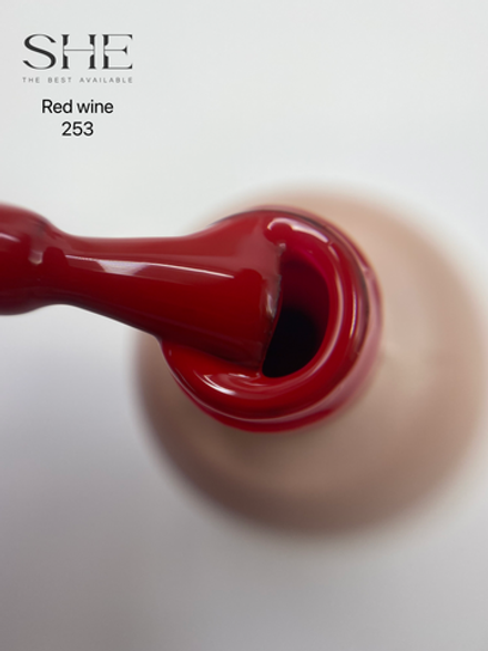 Гель-лак SHE RED WINE, 253 10 ml