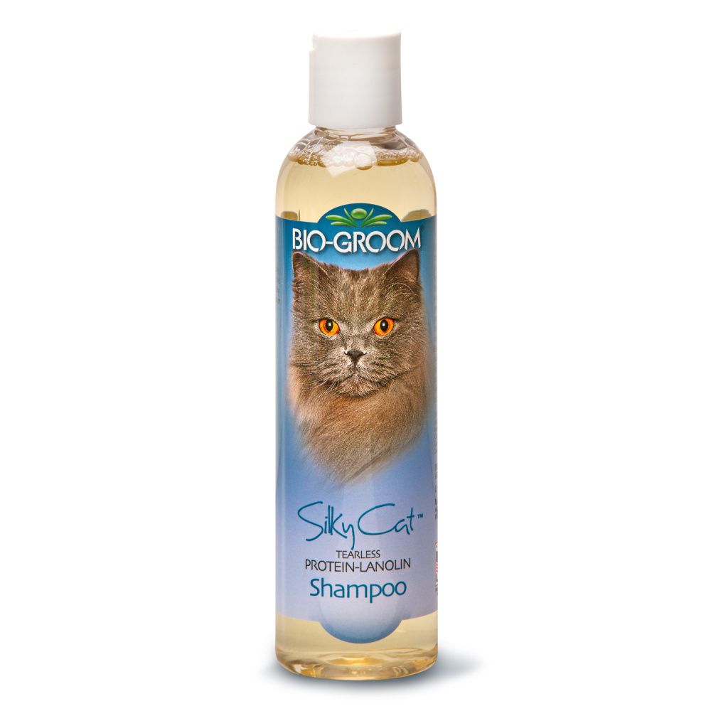 Bio-Groom Silky Cat Shampoo кондиционирующий шампунь для кошек с протеином и ланолином (237 мл)