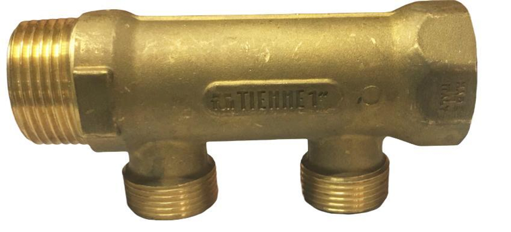 Коллектор TIEMME 1x3/4 н.р.на 2 вых