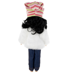 Комплект одежды с шубой для кукол Paola Reina 32 см (875)