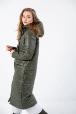 Пальто зимнее "Джой" хаки