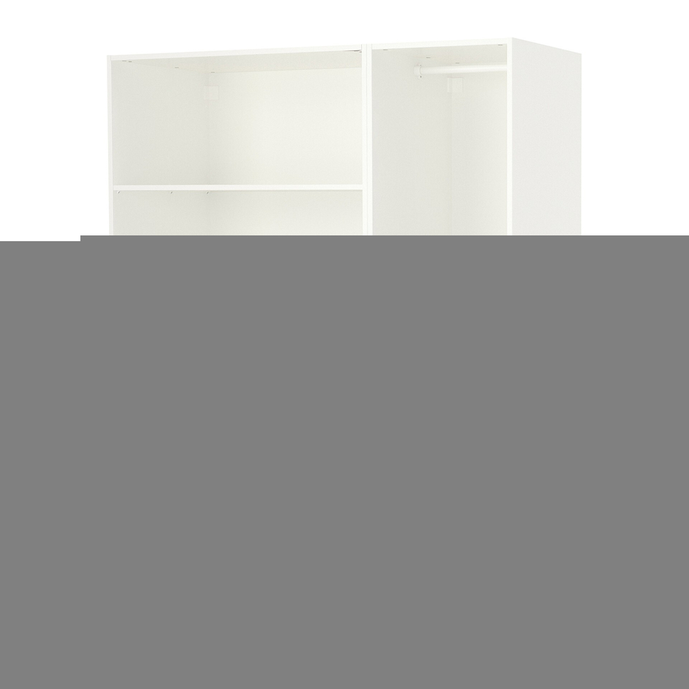 Гардероб PAX IKEA с 5 ящиками 150x58x201 см (белый) 150*58*201 см, Белый   Фиеста