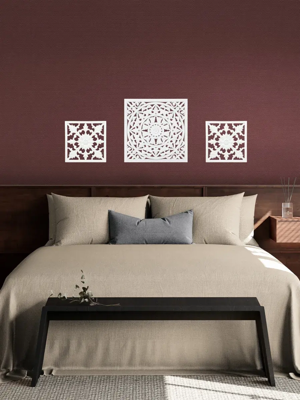 Панно на стену для интерьера 30*30 см