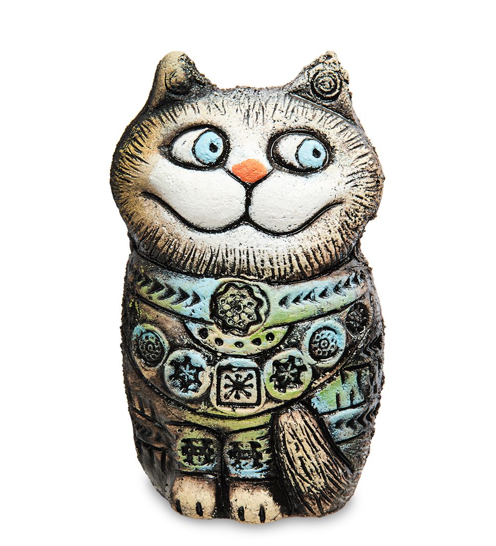 КоКо Шамель KK- 77 Фигурка «Кот Колбасный охотник» шамот